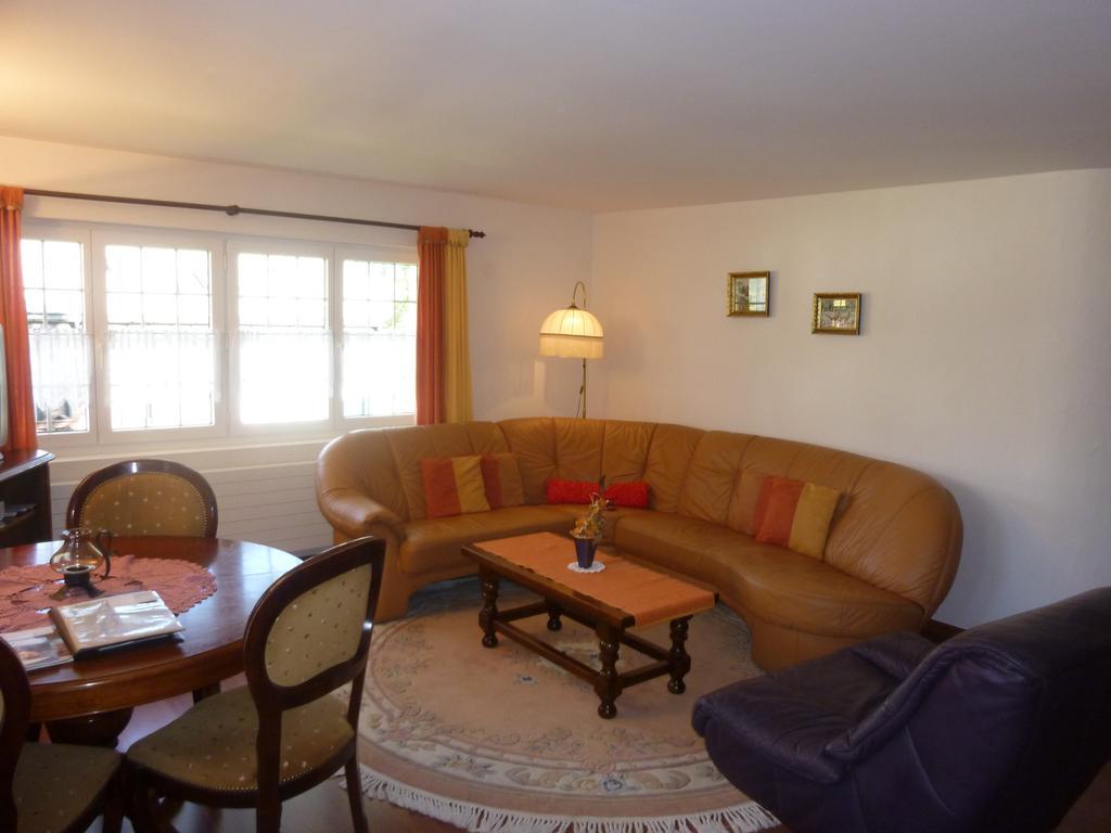 Ferienwohnung Edelweiss Grächen Exterior foto